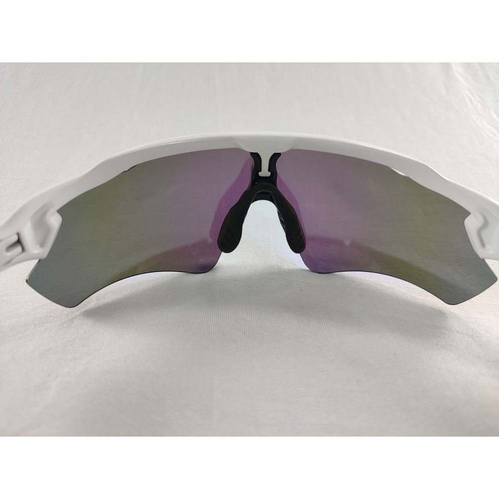 Oakley Radar EV Path Sunglasses White OO9208-16 Prizm Polarized Shield Blue - Picture 5 of 10